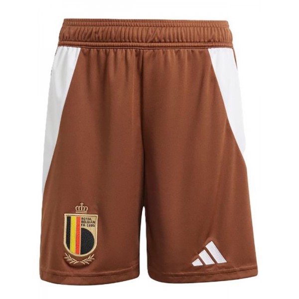 Belgium maillot extérieur short homme deuxième vêtement de sport de football uniforme maillot de football pantalon coupe Euro 2024